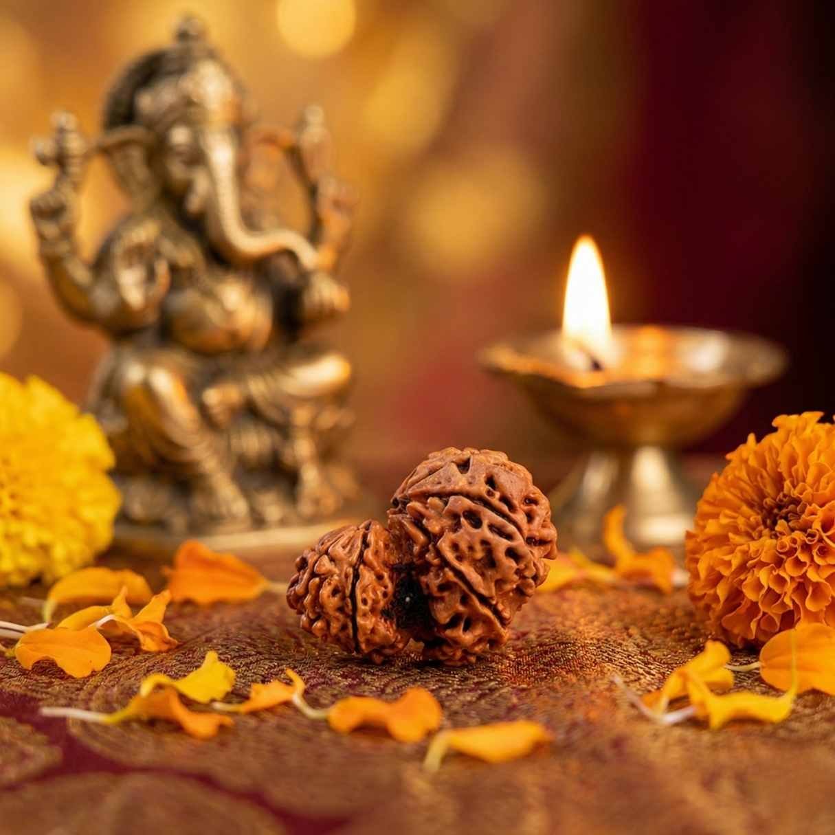 2 Mukhi Certified Rudraksha